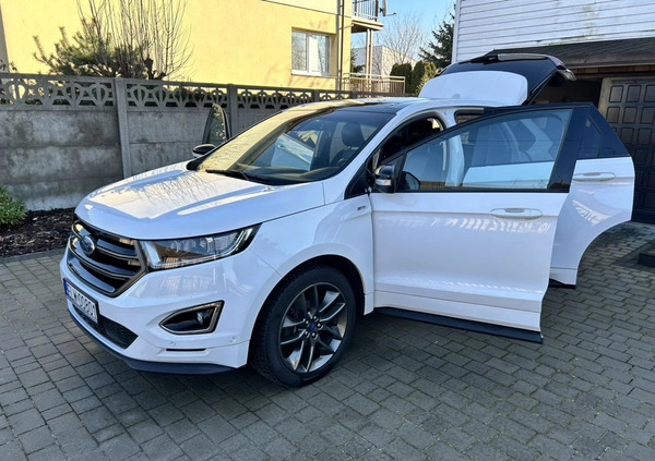 Ford EDGE cena 98000 przebieg: 145000, rok produkcji 2017 z Rzgów małe 46